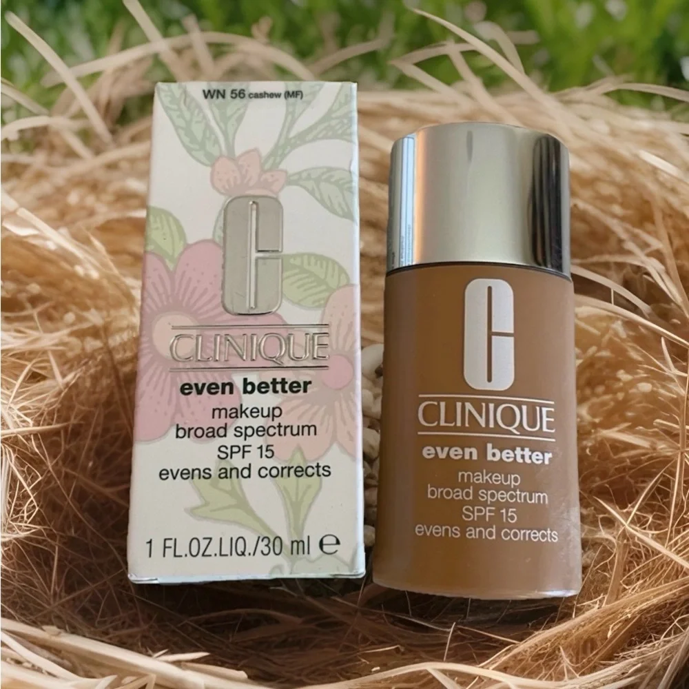 Clinique Even Better Makeup Broad Spectrum SPF 15 Foundation WN 56 Cashew (MF)